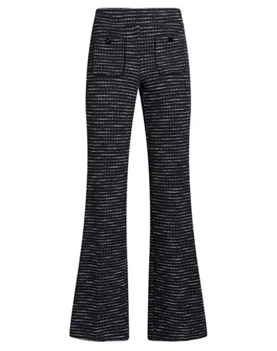Cambio Woman Pants Black Size 12 Polyester, Cotton, Polyamide, Metallized Polyamide, Elastane