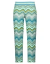 Cambio Woman Pants Light Green Size 12 Modal, Cotton, Polyester, Viscose, Elastane