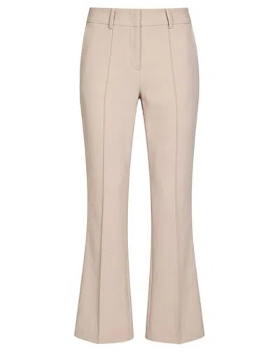 Cambio Woman Pants Light Grey Size 12 Polyester, Viscose, Cotton, Elastane In Gray