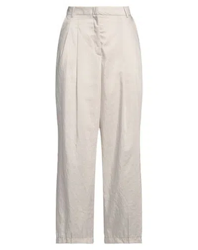 Cambio Woman Pants Light Grey Size 14 Polyester