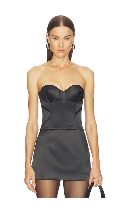 Camila Coelho Rosana Top In Black