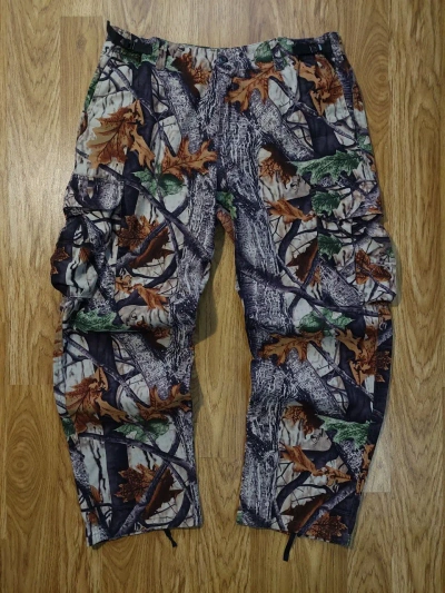 Pre-owned Camo X Realtree Vintage Hype Y2k Realtree Camo Cargo Pants Wood'n Trail