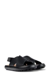 Camper Pelotas Flota Slingback Sandal In Black