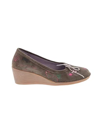 Pre-owned Camper Wedges In Brown