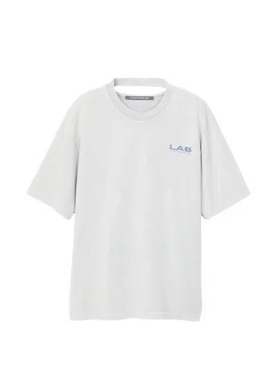 Camperlab Crew-neck T-shirt In Gray