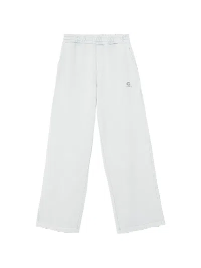 Camperlab Logo Waistband Track Pants In White