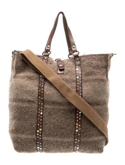 Pre-owned Campomaggi Tote In Brown