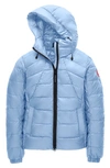 Canada Goose Abbott Packable Hooded 750 Fill Power Down Jacket In Daydream