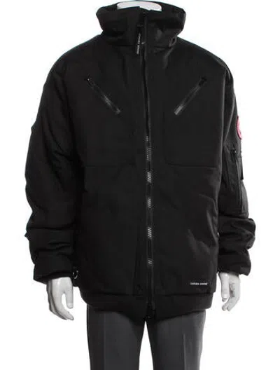 Pre-owned Canada Goose Bomber Jacket W/ Tags In Black