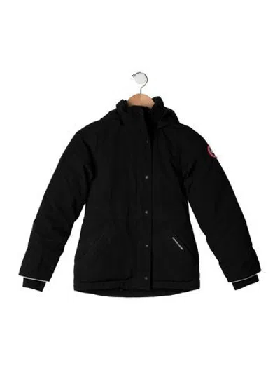 Pre-owned Canada Goose Kids' Down Coat In Black