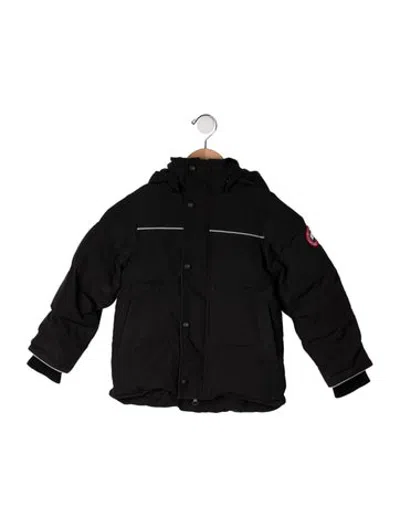 Pre-owned Canada Goose Kids' Down Coat In Black