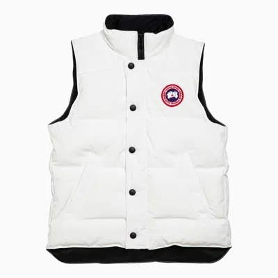 Canada Goose Vanier White Padded Waistcoat