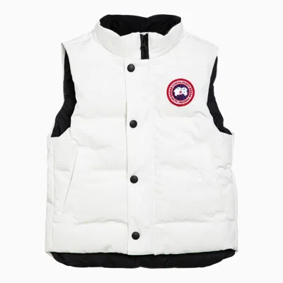 Canada Goose Vanier White Padded Waistcoat