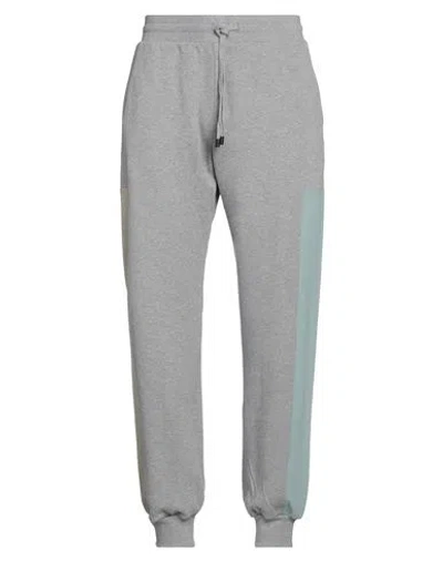 Canali Man Pants Grey Size 42 Cotton