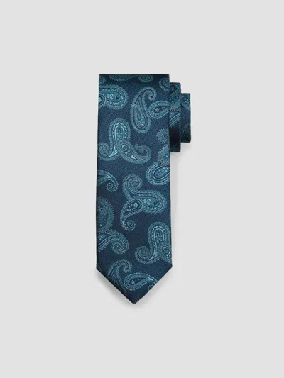 Canali Men's Paisley Silk Tie In Blue
