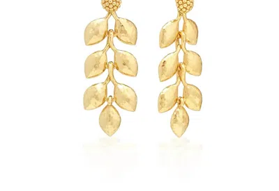 Capucine De Wulf Women's Laurel Dangle Earrings In Gold