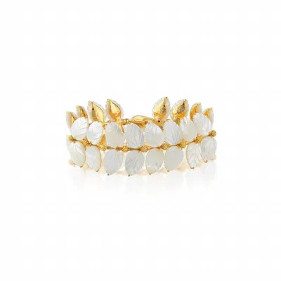 Capucine De Wulf Women's Mermaid Garden Vine Bracelet In Gold