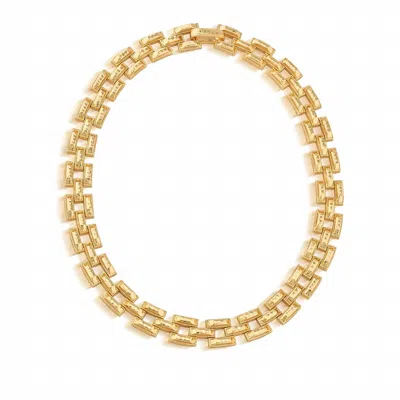 Capucine De Wulf Women's Pathway Petite Link Necklace In Gold