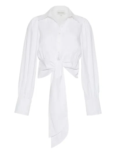 Cara Cara Sia Long-sleeves Shirt In White