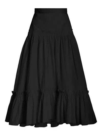 Cara Cara Tisbury Midi Skirt In Black
