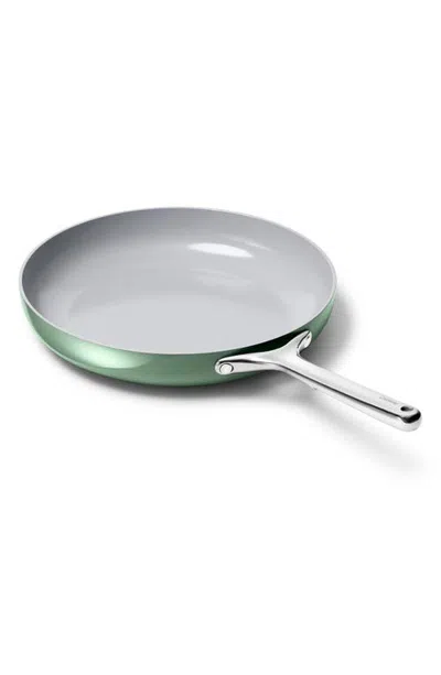 Caraway 12-inch Ceramic Nonstick Fry Pan In Green