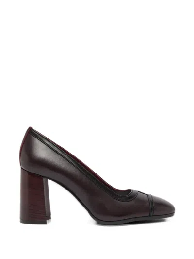 Carel Paris Lise Square-toe Pumps In Brown