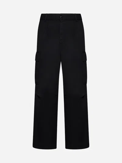 Carhartt Cole Cotton Cargo Pants In Black