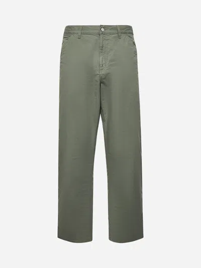 Carhartt Green Cotton Single Knee Pants