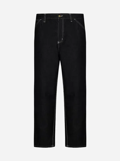 Carhartt Newel Pant In Black One Wash
