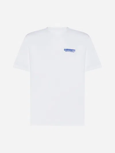 Carhartt Trade Logo Cotton T-shirt In White