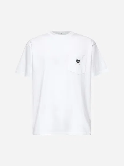 Carhartt White Cotton S/s Pocket Heart T-shirt