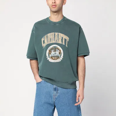 Carhartt Wip Library Sweatshirt In Conifer Green