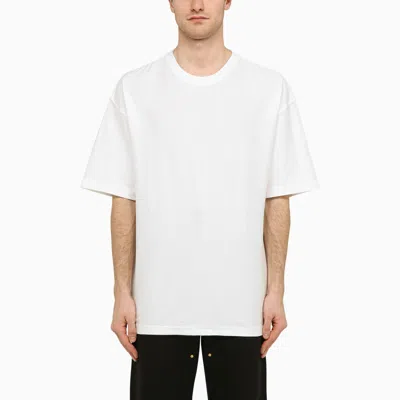 Carhartt White Cotton Crew-neck T-shirt