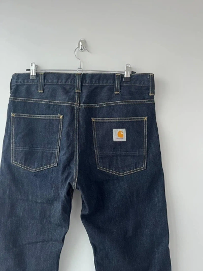Pre-owned Carhartt X Vintage Carhartt Jeans In Blue