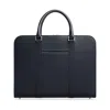 Carl Friedrik Palissy Leather Briefcase In Blue