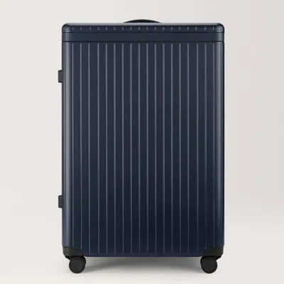 Carl Friedrik The Large Check-in In Navy Blue