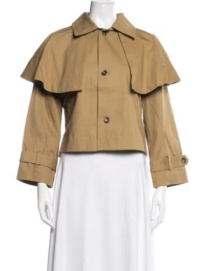Pre-owned Caroline Constas Jacket In Brown