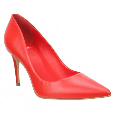 Carrano Women's Beatriz Classic Leather Pump Heels In Red