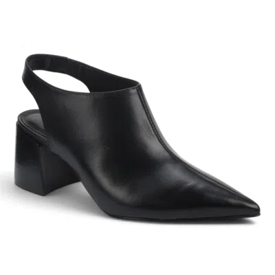 Carrano Women's Leather Slingback Mule In Black