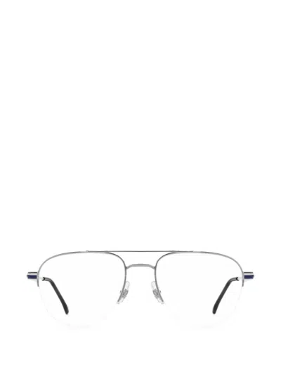 Carrera Double-bridge Pilot-frame Glasses In Neutral