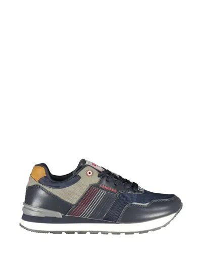 Carrera Stripe-detail Mesh-panel Sneakers In Blue