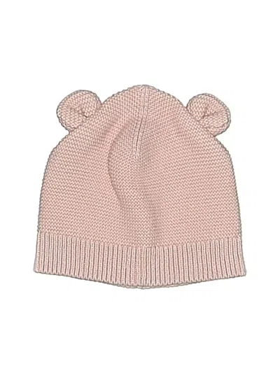 Pre-owned Carter's Babies' Beanie Hat In Pink