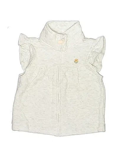 Pre-owned Carter's Kids' Vest In Gray