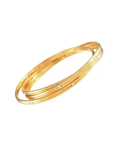 Cartier 18k 1.00 Ct. Tw. Diamond Constellation Bracelet (authentic ) In Gold