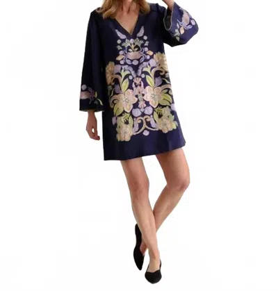 Cartolina Nantucket Folly Dress In Mariner's Bloom In Multi