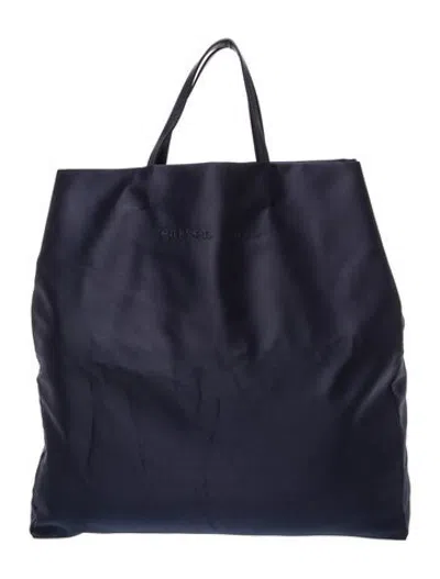 Pre-owned Carven Leather Jeanne W/ Tags In Blue