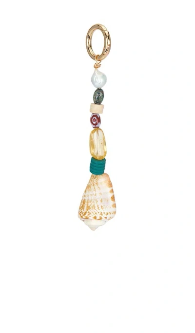 Casa Clara Colette Keychain In Shell
