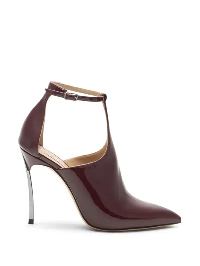 Casadei Blade Debby Pumps In Brown