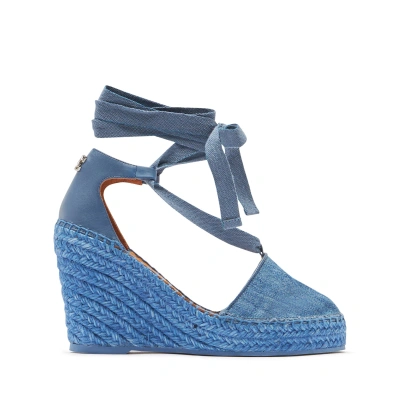 Casadei Espadrillas Baleari - Woman Wedges And Slides Jeans 37