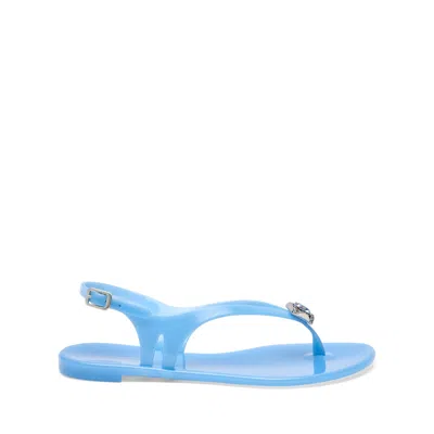 Casadei Jelly Flat - Woman Flats And Loafers Sky 39 In Multi